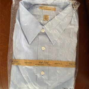 Gold Label - Roundtree & Yorke Light Blue Short Sleeved Men's Shirt